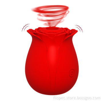 Vibration Mode Rose Vibrators Sex Toys For Women Sucking Licking Vagina